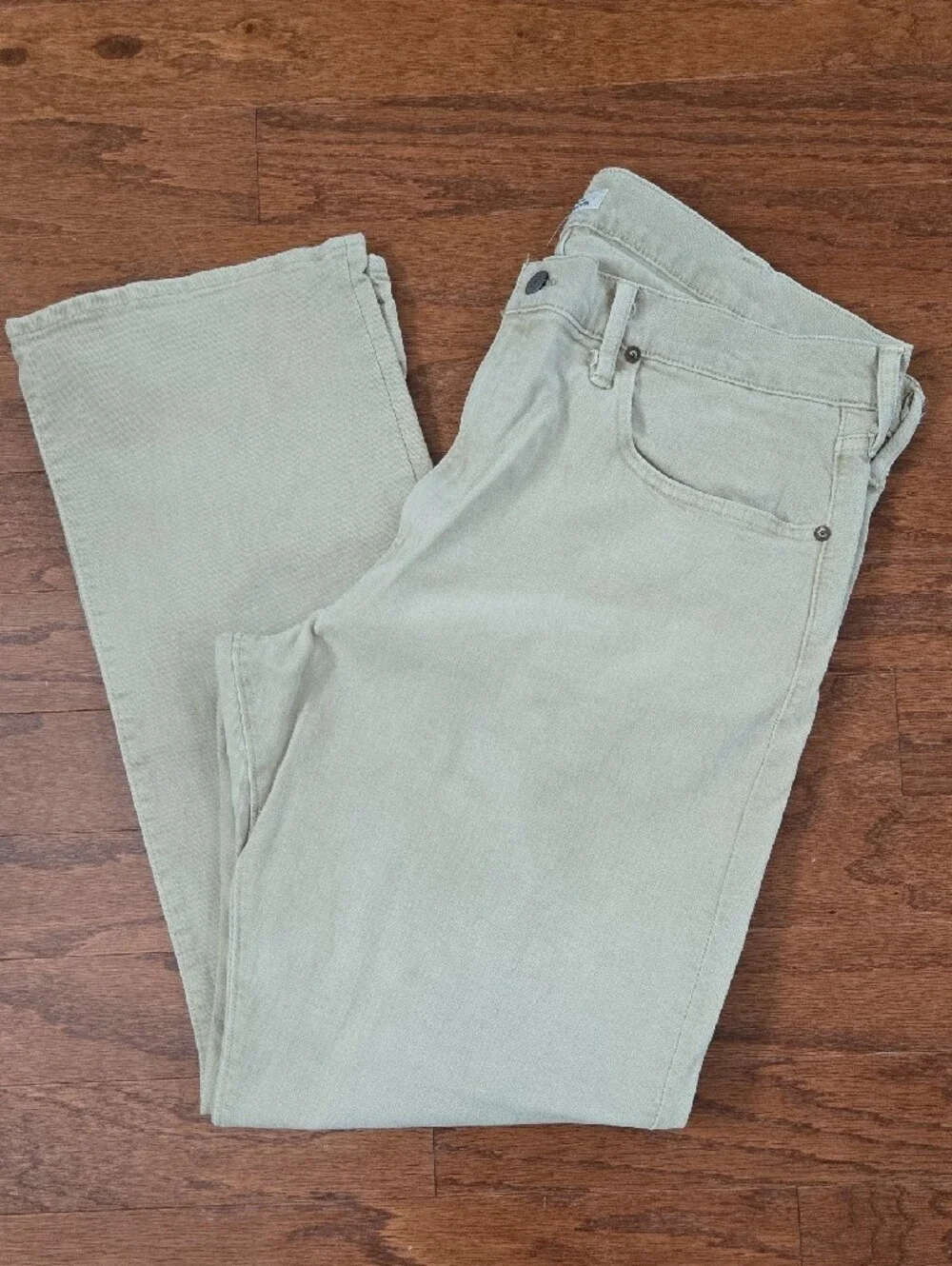 Polo by Ralph Lauren Beige Khaki denim Classic Fit Pants 38x32 NWOT